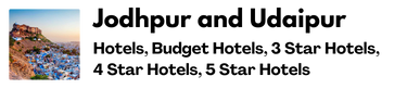 Jodhpur and Udaipur Jodhpur and Udaipur